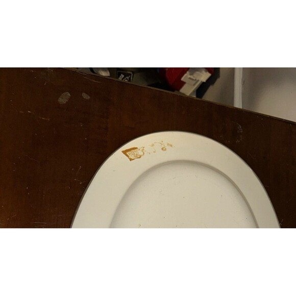 MCM Vintage 1970s Sanko-Ware Show Pans Metal Enamel Orange Poppies Large Platter - Picture 6 of 7